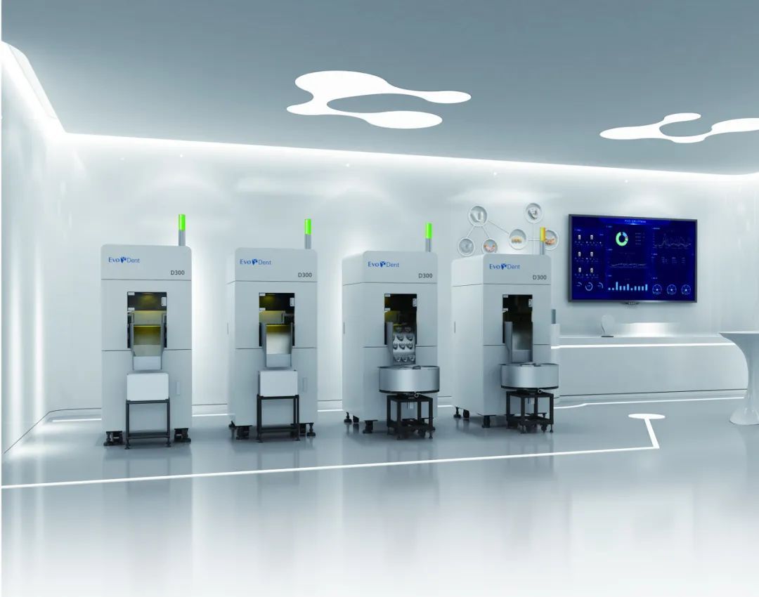 全自动化3D打印机—D300”于2024华南口腔展正式官宣
